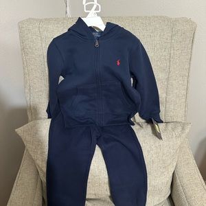 Polo Ralph Lauren - boys navy sweatsuit - NEW!